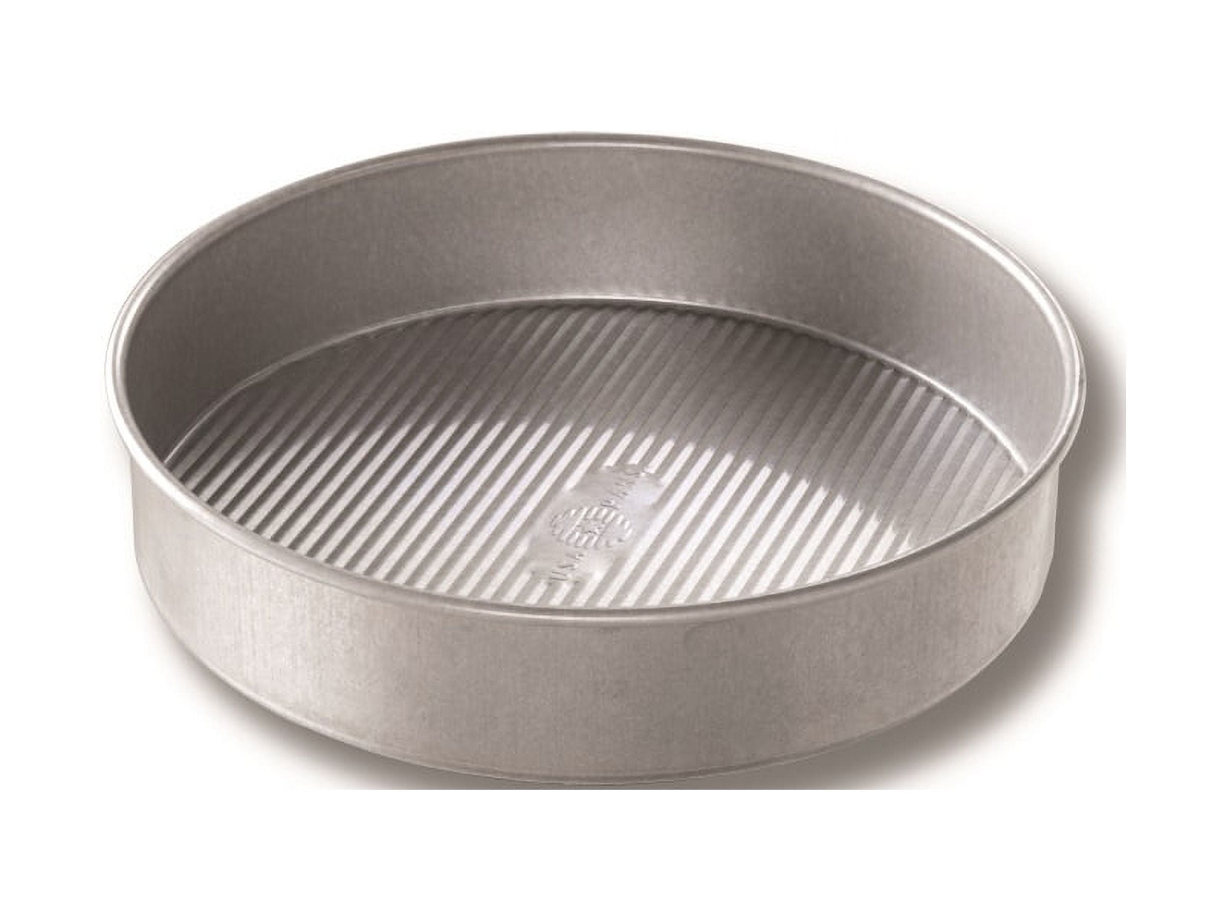 10-Inch Silver Nonstick Aluminized Steel Round Cake Pan
