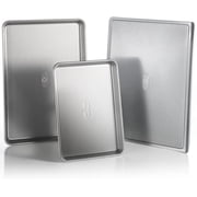 USA Pan Nonstick Sheet Baking Pan, Set of 3, Aluminized Steel