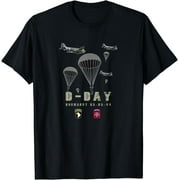 USA Paratroopers D-Day WWII Normandy 82nd 101nd Airborne T-Shirt