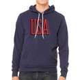 thumbnail image 1 of USA Patriot Hoodie, 4th of July Sweater, Unisex Graphic hoodies - Navy MH200HOODPATRIOT S24 2XL, 1 of 3
