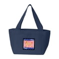 thumbnail image 1 of USA Patriotic Afghan Hound Lunch Bag, 1 of 1