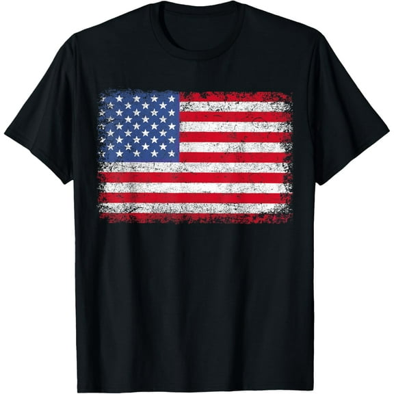 USA Patriotic American Flag For Men Women Boys Girls US 4th of July T-Shirt Tee