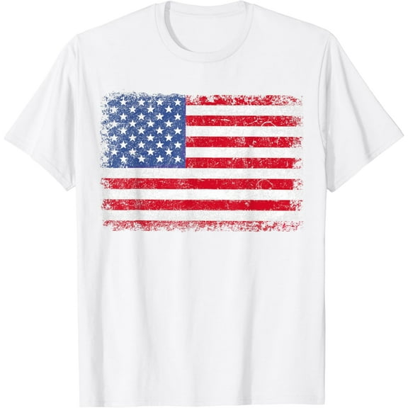 USA Patriotic American Flag For Men Women Kids Boys Girls US T-Shirt