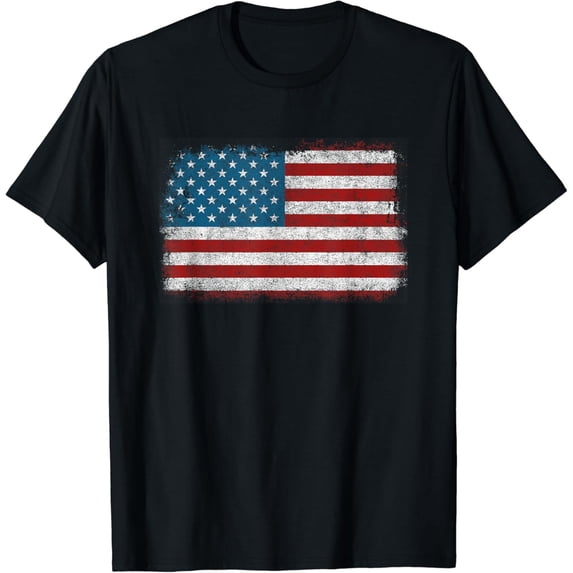 USA Patriotic American Flag For Men Women Kids Boys Girls US T-Shirt
