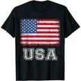 thumbnail image 1 of USA Patriotic American Flag For Men Women Kids Boys Girls US T-Shirt, 1 of 4