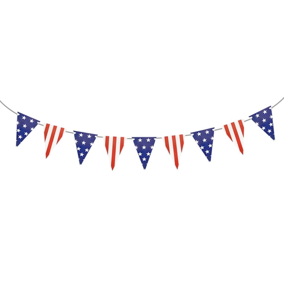 USA Patriotic Banner, 4th Of July Decor, Memorial Day Banner, Independence Day Decor, Durable Polyester Banner, Patriotic Holiday Decor for Fourth Of July Outdoor Yard Garden Decoration