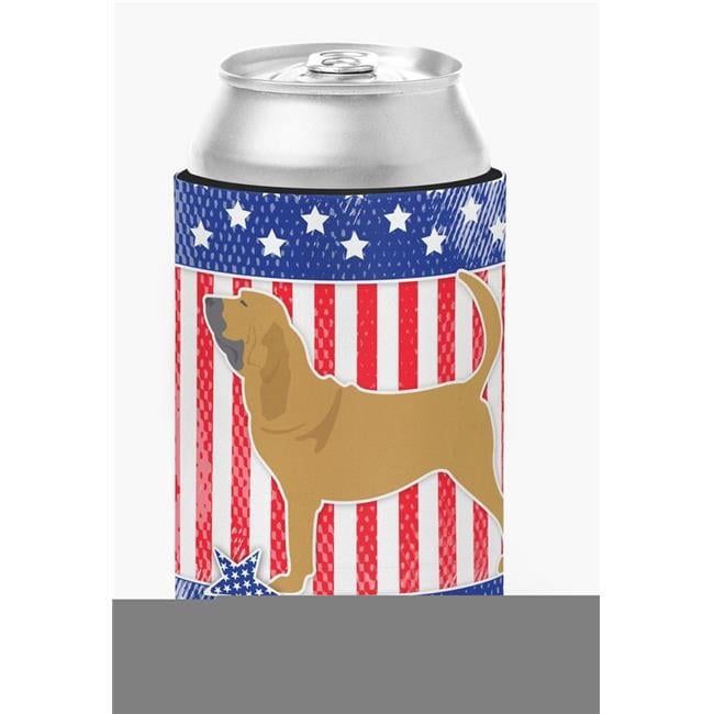 USA Patriotic Bloodhound Can or Bottle Hugger