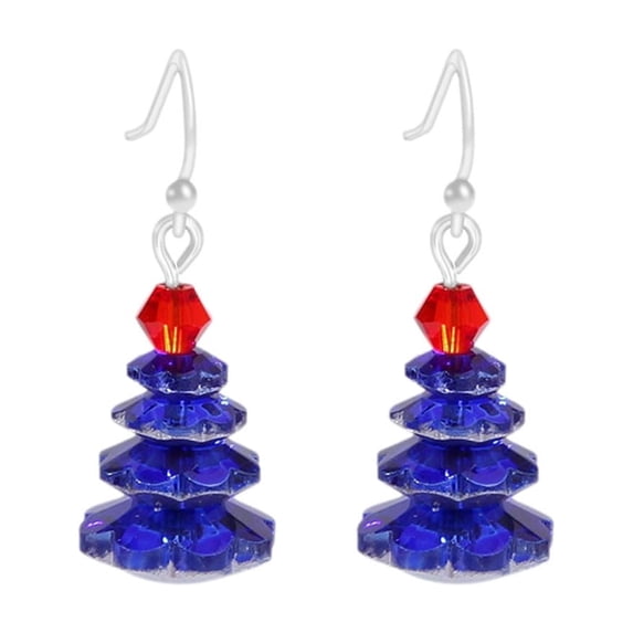 USA Patriotic Dangle Earrings for Women Red White Blue Stripe American Flag Earrings Star Heart USA Drop Earrings 4th of July Independence Day Patriotic Earrings Outfit