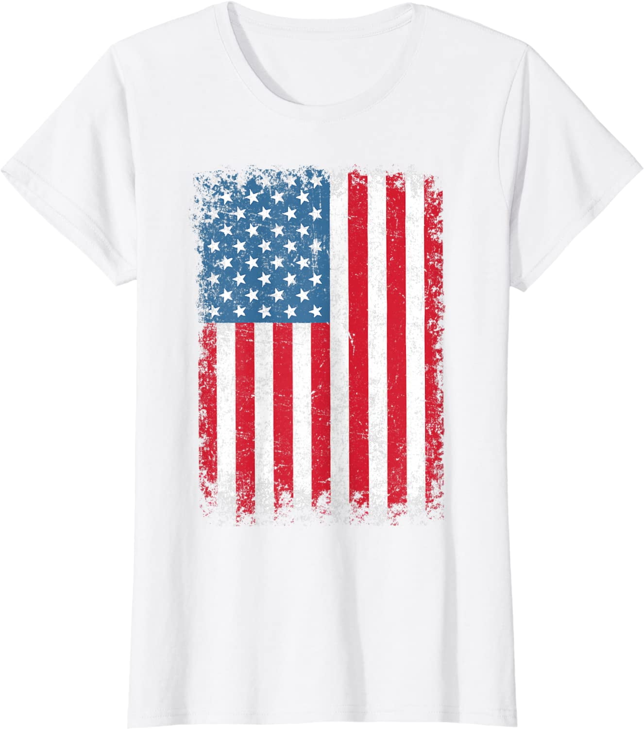 USA Patriotic Gift American Flag US T-Shirt - Walmart.com
