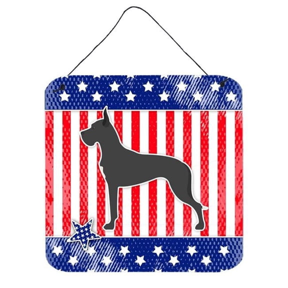 USA Patriotic Great Dane Wall or Door Hanging Prints