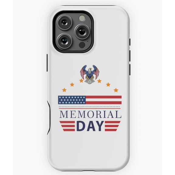 USA Patriotic Memorial Day Honor Phone Case for iPhone 16 15 14 13 12 11 Pro Max Unique Phone M97
