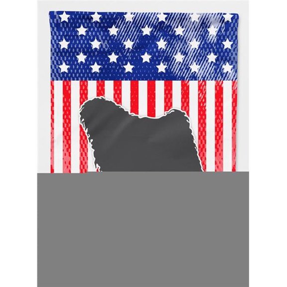 USA Patriotic Puli Flag Garden Size