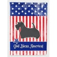 thumbnail image 1 of USA Patriotic Scottish Terrier Flag Canvas House Size, 1 of 1