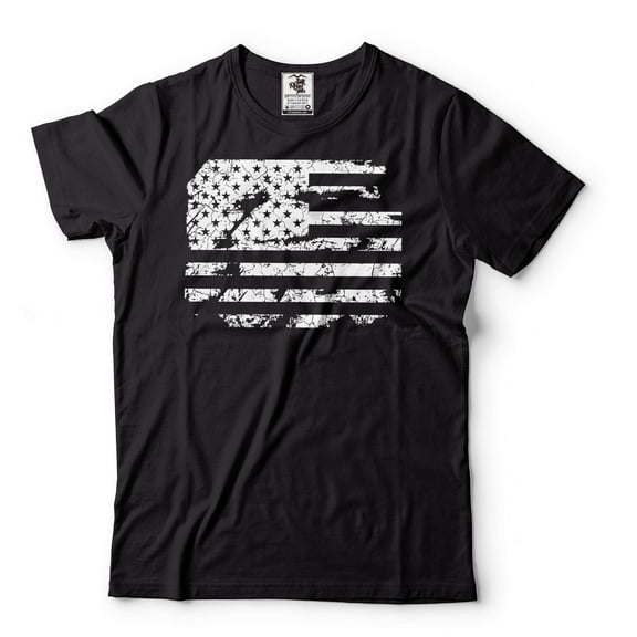 USA Patriotic Shirt America Flag Tee 4th Of July Patriotic Shirt US Flag Distress Shirt