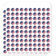 USA Patriotic Yin and Yang American Flag Planner Calendar Scrapbooking Crafting Stickers