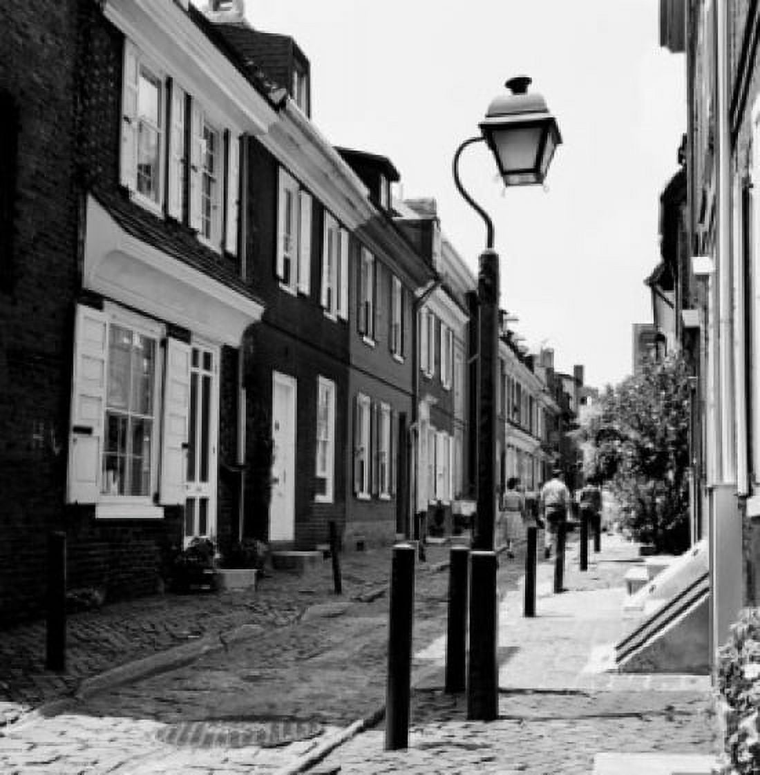 USA Pennsylvania Elfreths Alley Canvas Art - (18 x 24)