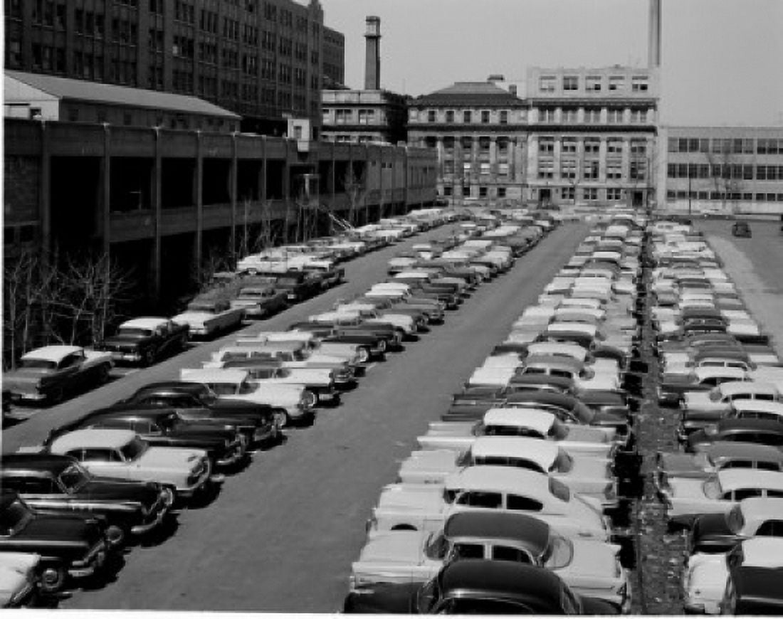 USA Pennsylvania Philadelphia Car park Canvas Art - (24 x 36)