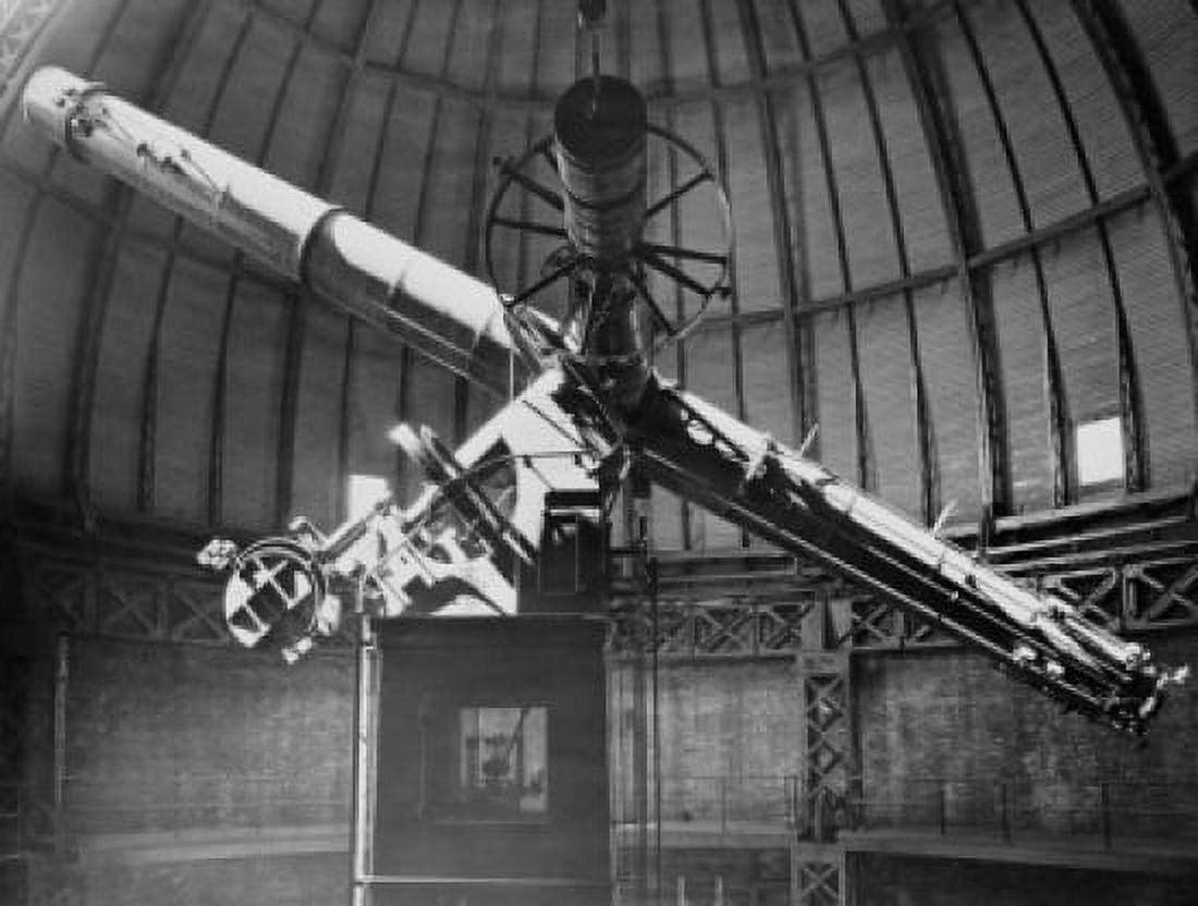 USA Pennsylvania Pittsburgh Telescope in Allegheny Observatory at University of Pittsburgh Canvas Art - (24 x 36)