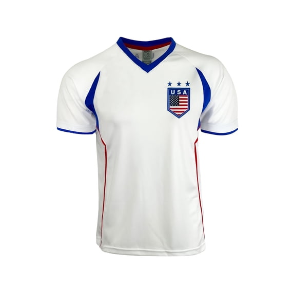 USA Soccer Jersey Short Sleeve Shirt Youth Large