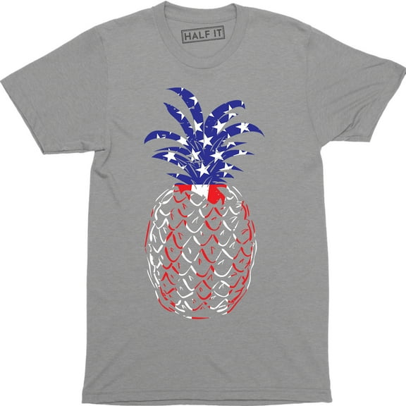 USA Pineapple Fourth Of July | 4th of July for Men Southern Attitude Tee Shirt