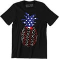 thumbnail image 1 of USA Pineapple Fourth Of July | 4th of July for Men Southern Attitude Tee Shirt, 1 of 4