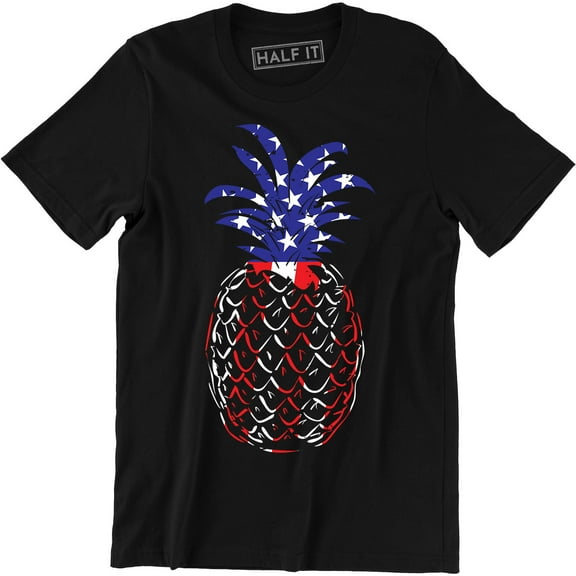USA Pineapple Fourth Of July | 4th of July for Men Southern Attitude Tee Shirt
