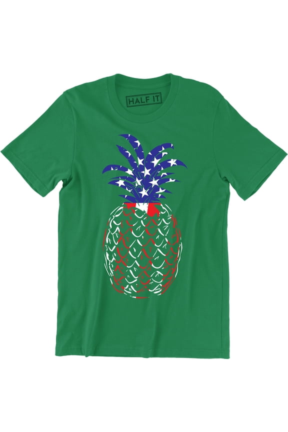 USA Pineapple Fourth Of July | 4th of July for Men Southern Attitude Tee Shirt