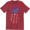 thumbnail image 1 of USA Pineapple Fourth Of July | 4th of July for Men Southern Attitude Tee Shirt, 1 of 4