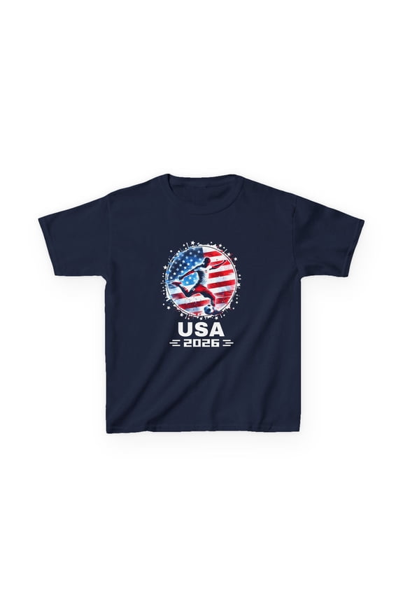 USA Player 2026 Team Boys Kids Girls Youth Teen USA 2026 T-Shirts for Kids Youth