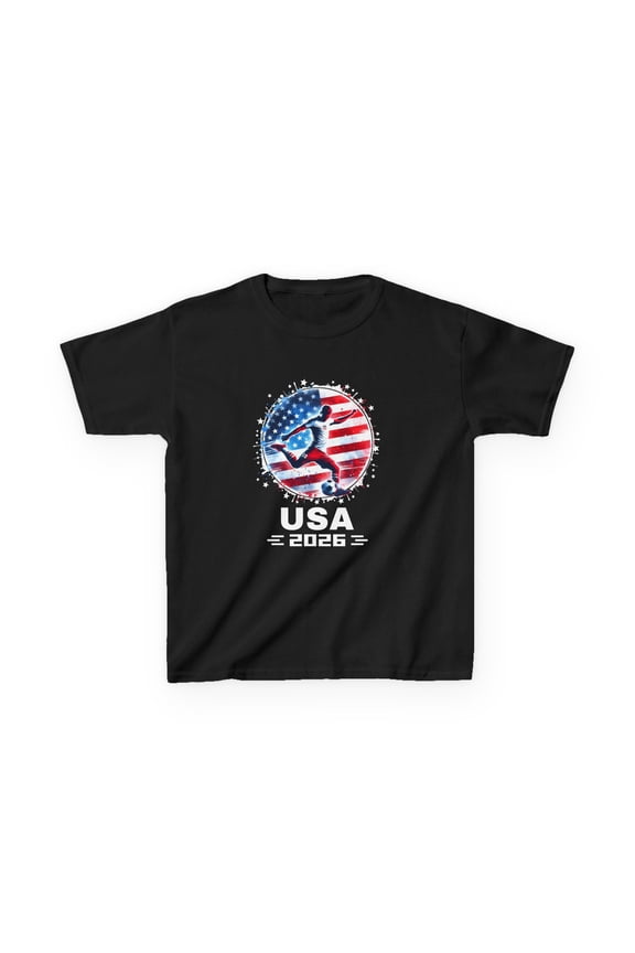 USA Player 2026 Team Boys Kids Girls Youth Teen USA 2026 T-Shirts for Kids Youth