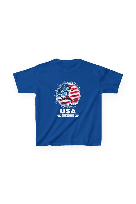 USA Player 2026 Team Boys Kids Girls Youth Teen USA 2026 T-Shirts for Kids Youth