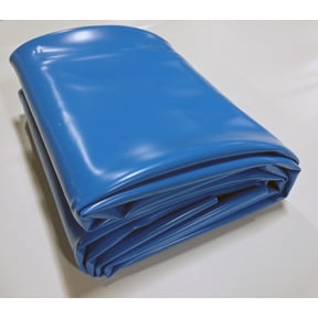 USA Pond Products - 6x6 Blue Pond Liner-6'W x 6'L (1.83m x 1.83m) in 30-mil Blue PVC (0.75mm)-Fish/Plant Friendly for Koi Ponds, Streams & Water Gardens