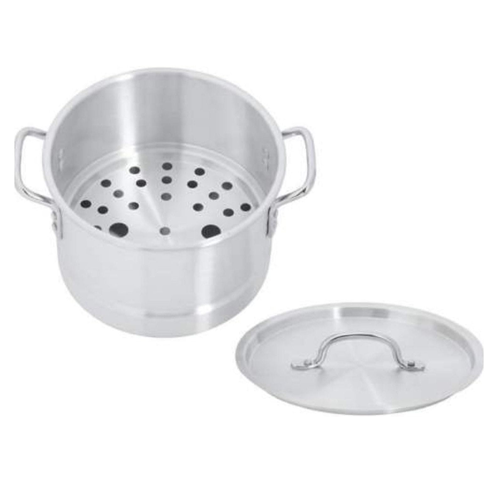 Stock Pot 15 Piece Set Mexican Style ollas Tamalera De Sopa Caldo Great  Quality Aluminum With Lid and Steamer 20, 24, 32, 40, 52 Quart 