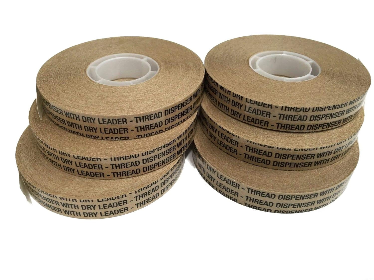 ATG Acid-Free Double Sided Tape - 6 Rolls, 1/2 Inch X 33 Yards Each