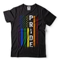 thumbnail image 1 of USA Pride Flag Shirt Pride Flag Shirt America Pride Shirt America Flag Shirt LGBT LGBTQ Shirt, 1 of 6