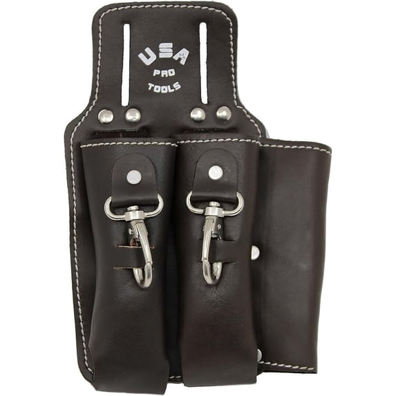 USA Pro Tools Plier Holder | Leather Plier and Tool Holder, Plier Holster, Multi Tool Holder(SST 1180)