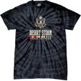 thumbnail image 1 of USA Proud Desert Storm Veteran Eagle Tie Dye Short Sleeve T-shirt for Men Women Adult, Small Spider Black, 1 of 2