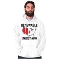 thumbnail image 1 of USA Renewable Energy Climate Change Hoodie Sweatshirt Women Men Brisco Brands X, 1 of 6
