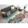 thumbnail image 1 of USA Rugs, Machine Washable Rug, City Landscape Rug, View Rugs, Detroit Michigan Landscape Rugs, Gift For Him Rug, Custom Rug, Home Decor, 3.9'x5.9' - 120x180 cm, 1 of 8
