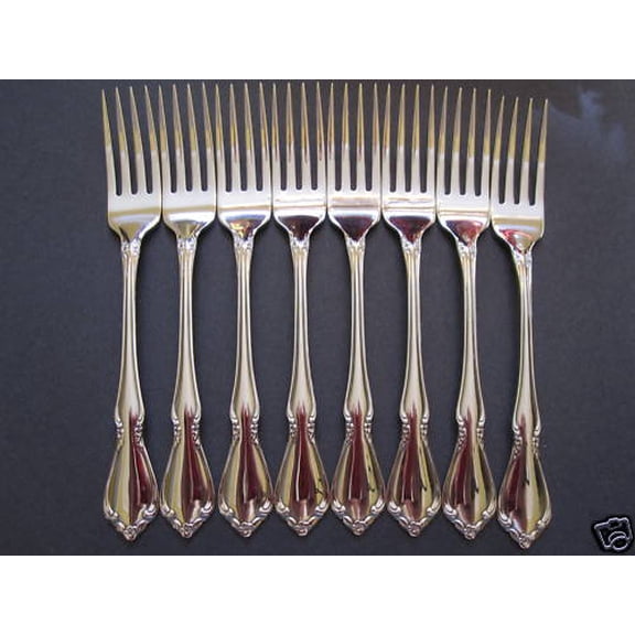 USA SELLER 8 CHATEAU DINNER FORKS ONEIDA NEW 18/8 FREE SHIPPING USA ONLY