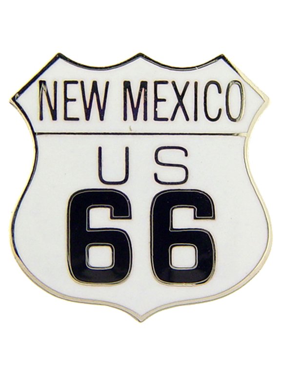 USA STATES, NEW MEXICO ROUTE 66 - Original Artwork, Expertly Designed PIN - 1"