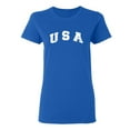 thumbnail image 1 of USA Sarcastic Novelty Gift Idea Adult Humor Funny Women's Casual Tees, 1 of 3
