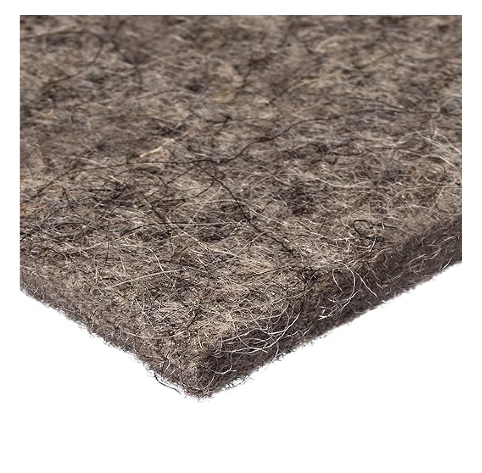 USA Sealing BULK-FS-F13-16 Grade F13 Felt Sheet, No Adhesive, 1/4" Height, 12" Width, 12" Length