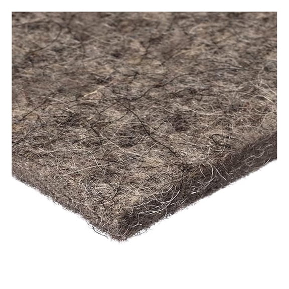 USA Sealing BULK-FS-F13-16 Grade F13 Felt Sheet, No Adhesive, 1/4" Height, 12" Width, 12" Length