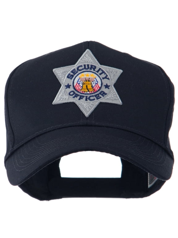 USA Security and Rescue Embroidered Patch Cap - Security Officer 6 Navy OSFM