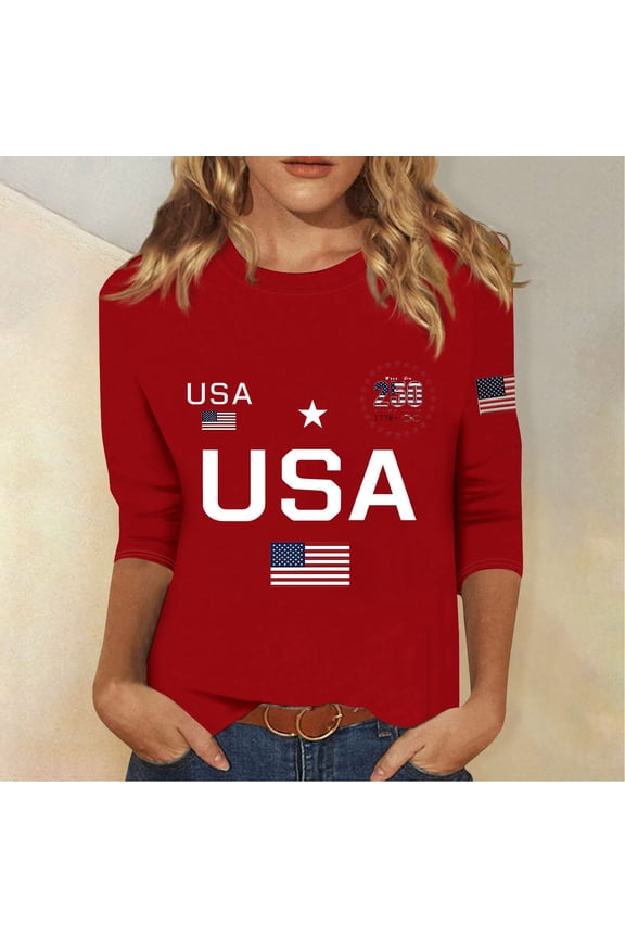 USA Semiquincentennial 250th Anniversary Shirt American Revolution 3/4 Sleeved Shirt 2026 Tee