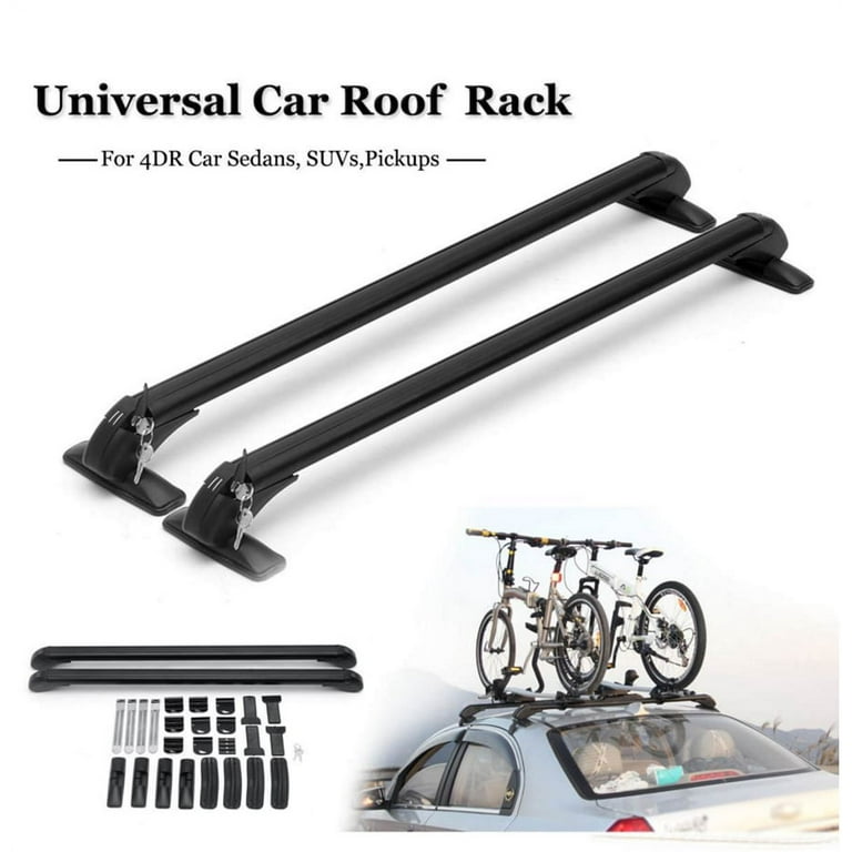 Universal Car Roof Rack Aluminum Alloy Luggage Carrier Roof for