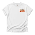 thumbnail image 1 of USA Shirt with Embroidered Design, Patriotic Unisex Fit Tee, 1 of 6