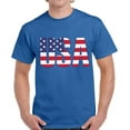 thumbnail image 1 of USA Shirts for Men - Patriotic Graphic Tees - American Flag 4th of July BBQ Party Celebrate Independence Day, 1 of 2