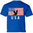 thumbnail image 1 of USA Shirts for Toddler Boys Girls - 2T 3T 4T 5/6 American Flag Eagle Tee, 1 of 2